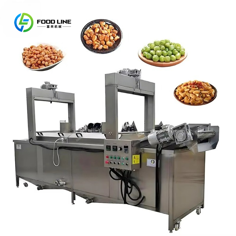 Food Snacks Easy - Mesin Penggorengan Kontinu Operasi Mudah yang
