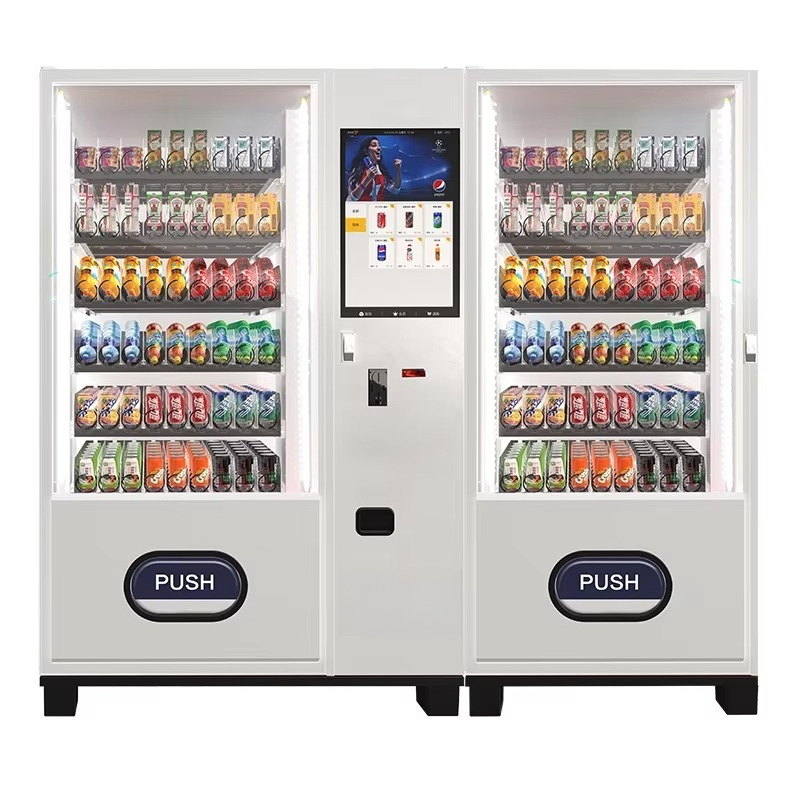 Food Snack - Mesin Penjual Minuman Dingin Otomatis Dispenser