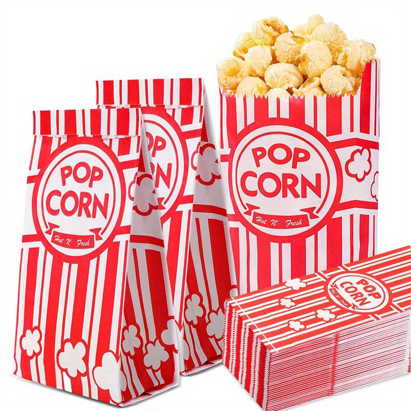 Food Snacks Party - 20/50 Buah Tas Popcorn Porsi Individual