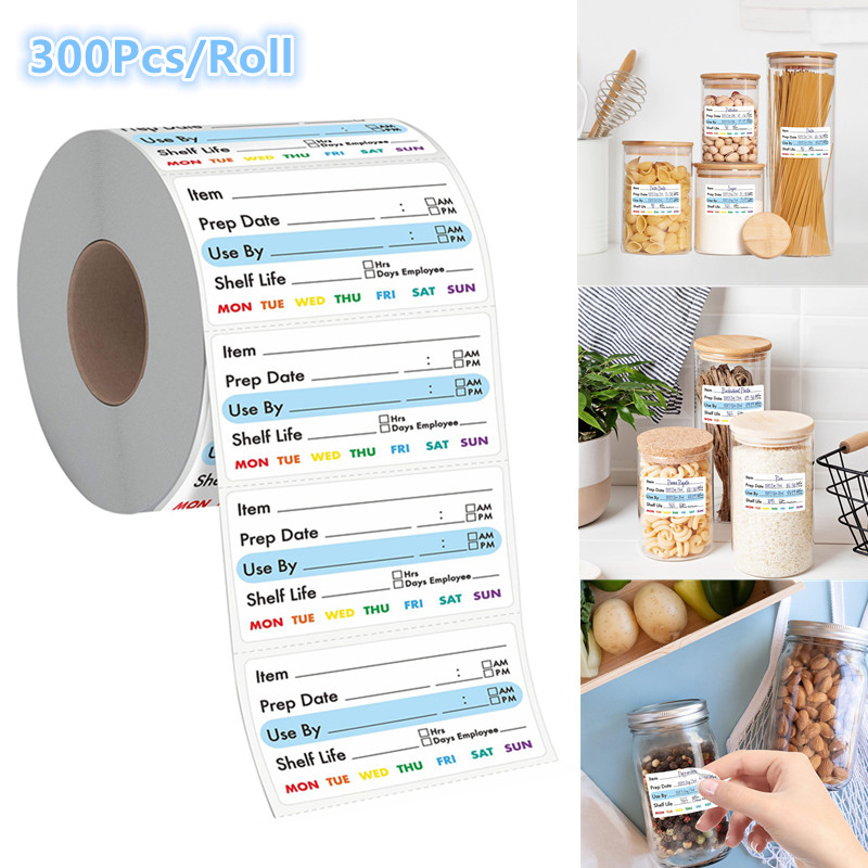 ^300 Buah/Rol Stiker Makanan D - Candy Sour Strip ulasan dan harga