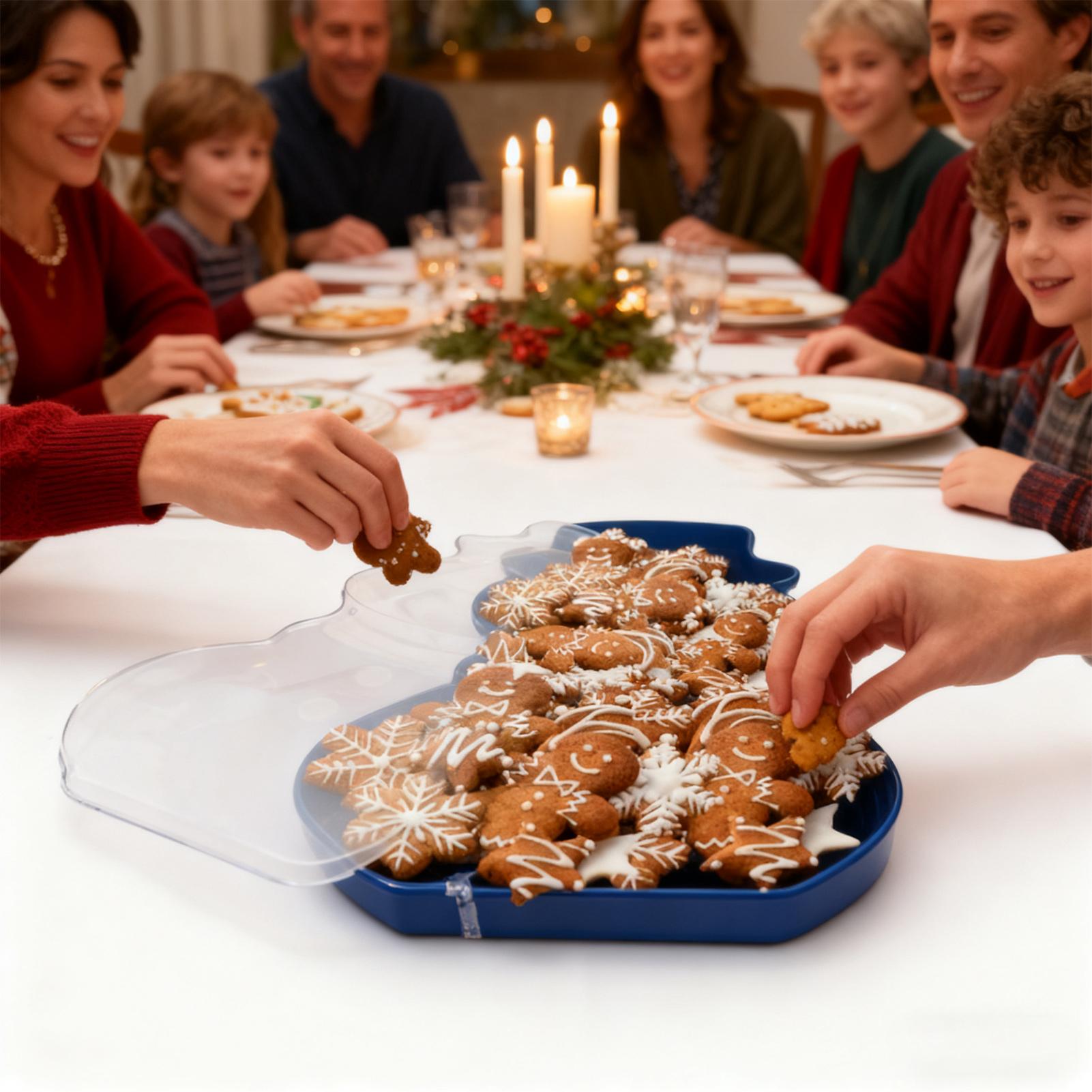 Nampan Sajian Natal, Organizer - Food Platter Snacks ulasan dan harga
