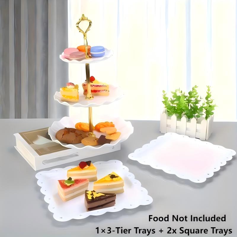 1/3/4/5 Buah Set Nampan Makana - Food Snacks Easy ulasan dan harga