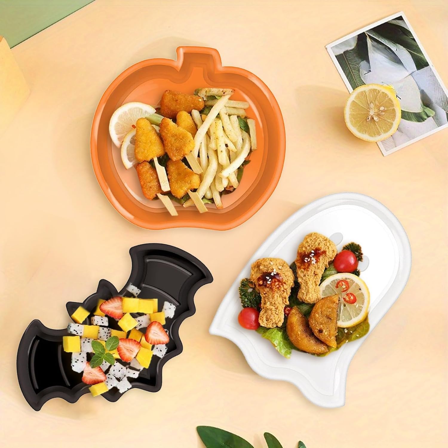 Set Piring Halloween yang Dapa - Food Snacks Party ulasan dan harga