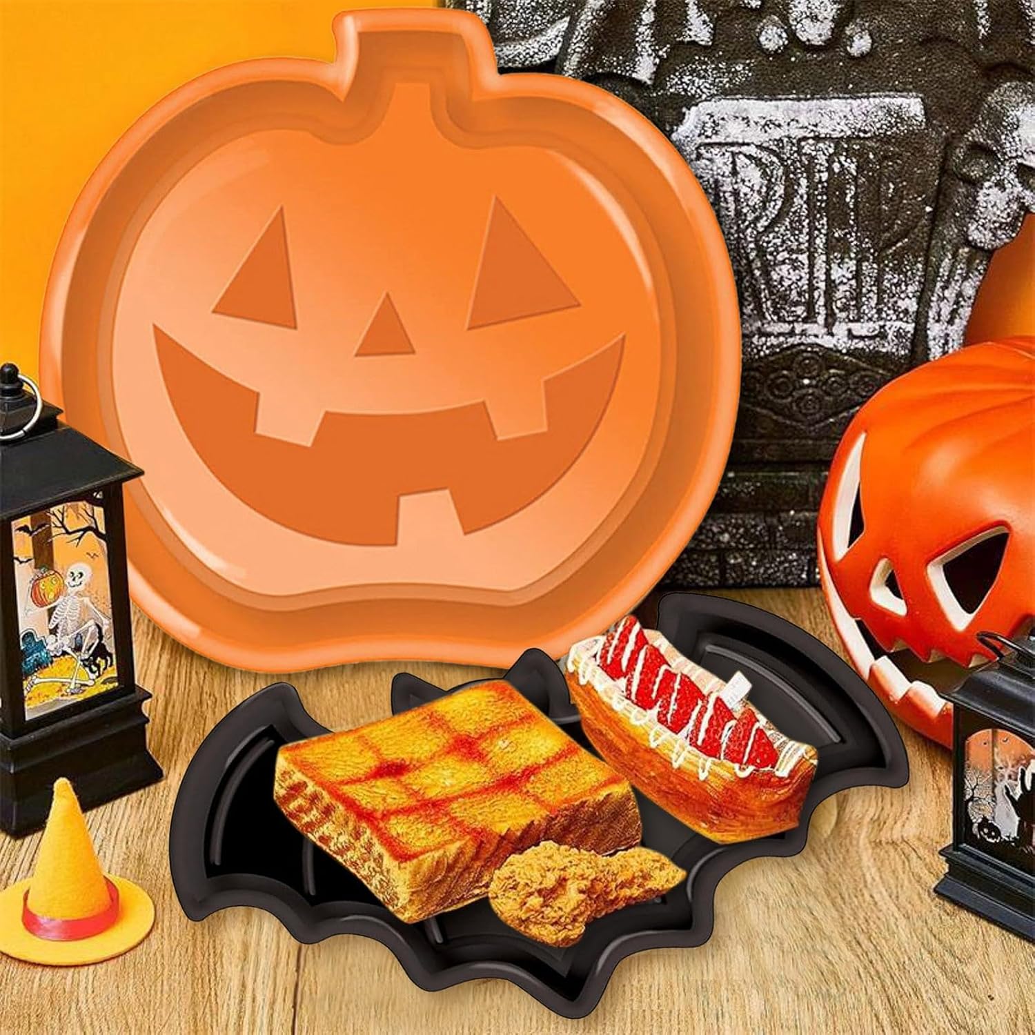 Set Piring Halloween yang Dapa - Food Snacks Party ulasan dan harga