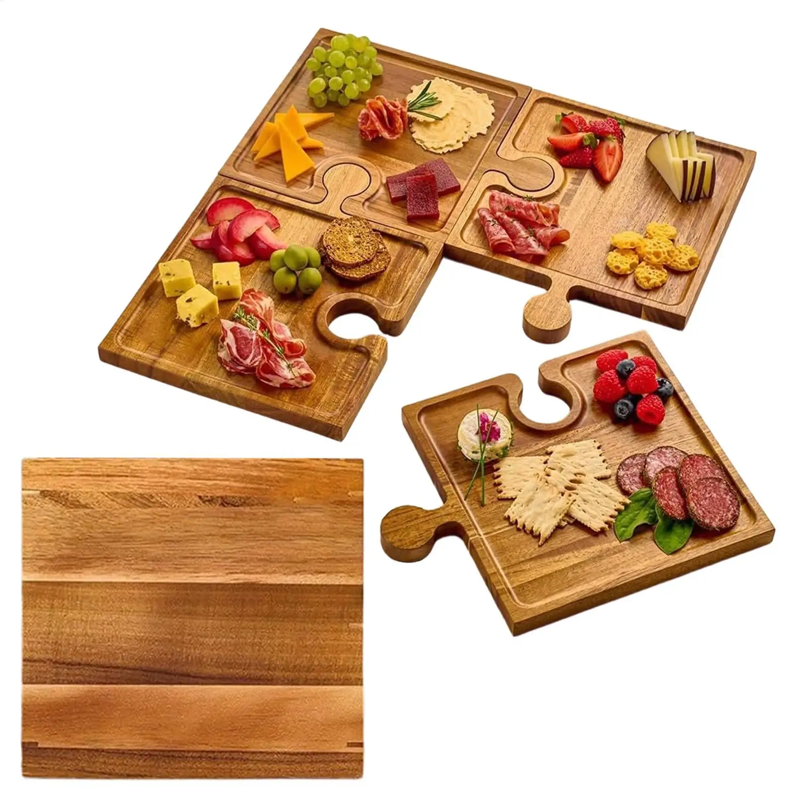 Nampan Sajian Makanan Kayu, Pa - Food Platter Snacks ulasan dan harga