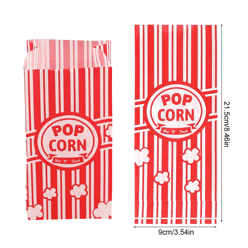 50 Buah Tas Kemasan Popcorn Wa - Food Snacks Party ulasan dan harga