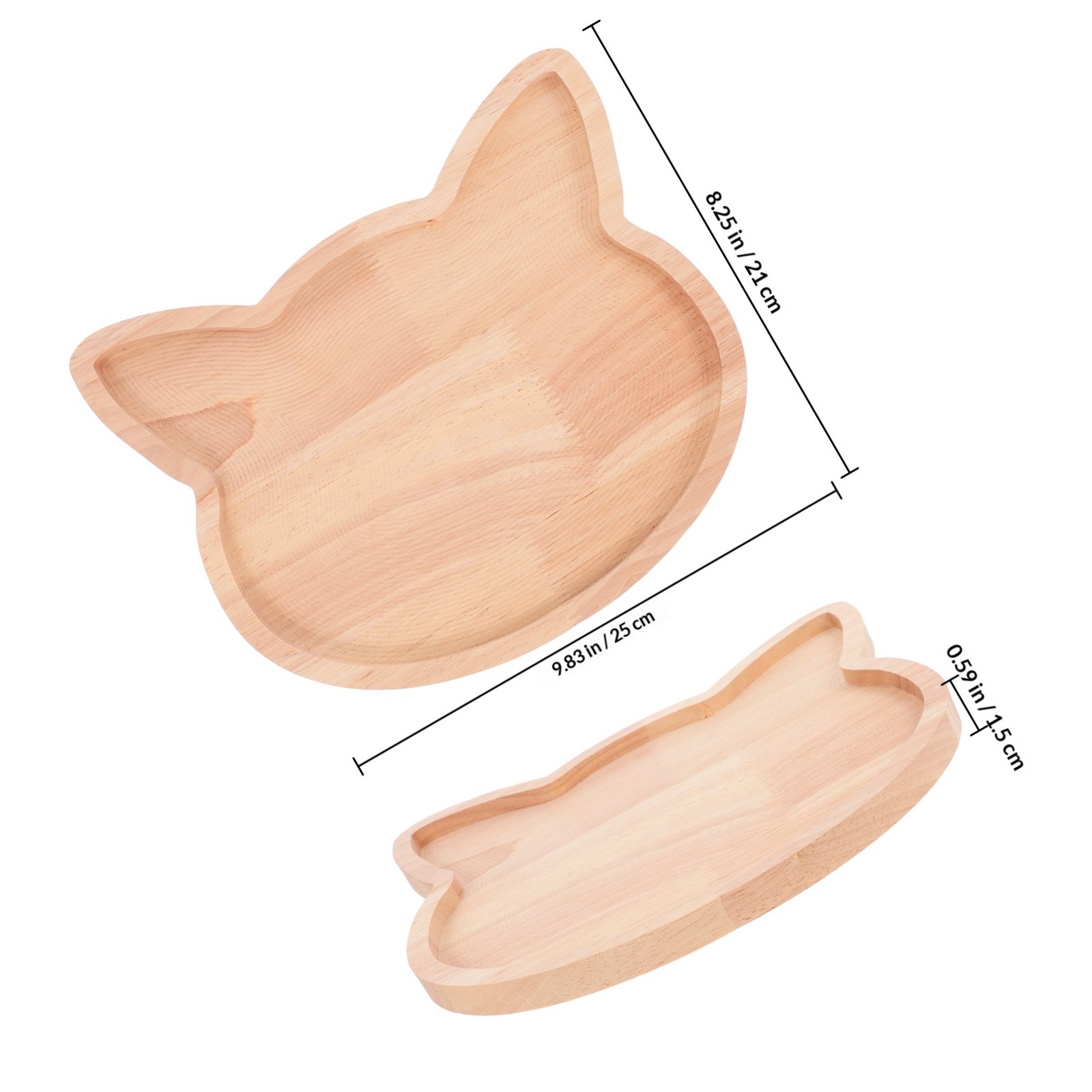 Piring Sajian Kayu Bentuk Kepa - Food Platter Snacks ulasan dan harga