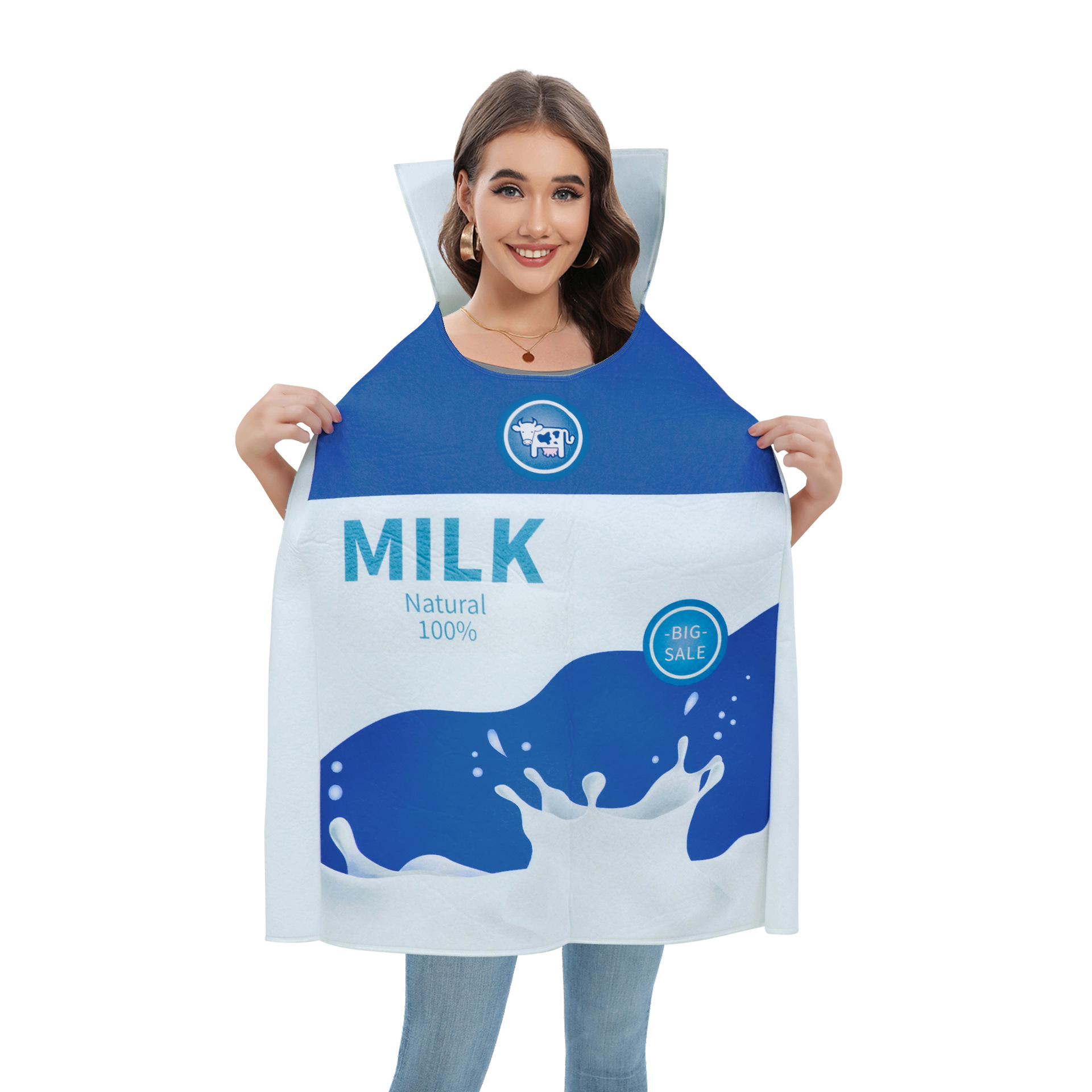 Kostum Cosplay Milk Box Cookie - Matcha Cookie Box ulasan dan harga